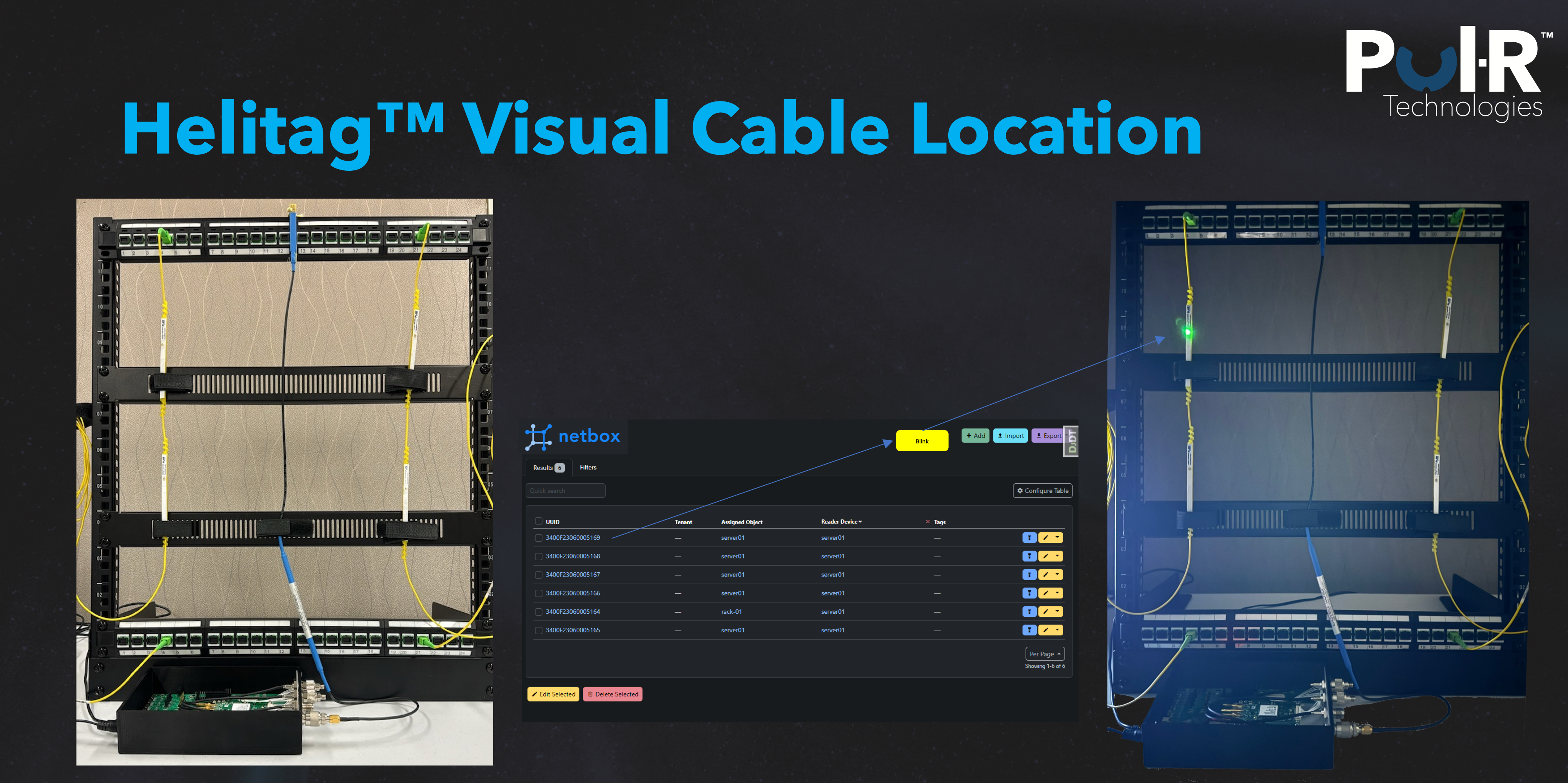 Helitag RAIN Visual Cable Locators